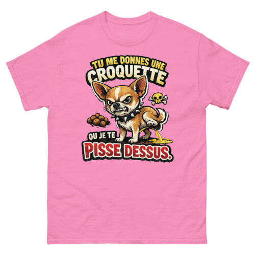 T-shirt Homme Drôle Chihuahua Méchant – Image 9