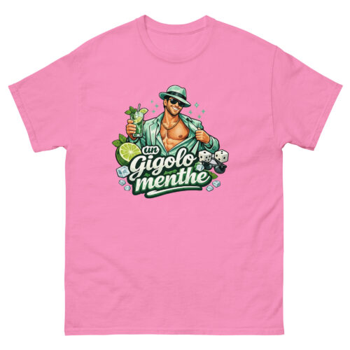 T-shirt Drôle Homme Gigolo Menthe – Image 9