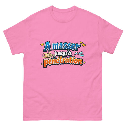 T-shirt Homme Drôle à Masser jusqu'à Pénétration – Image 9