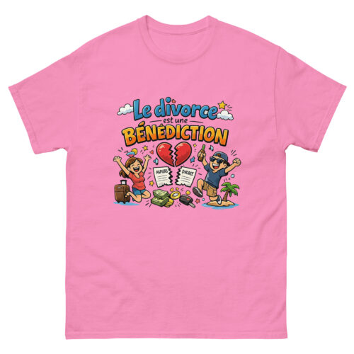 T-shirt Homme Drôle Le divorce est une bénédiction – Image 12
