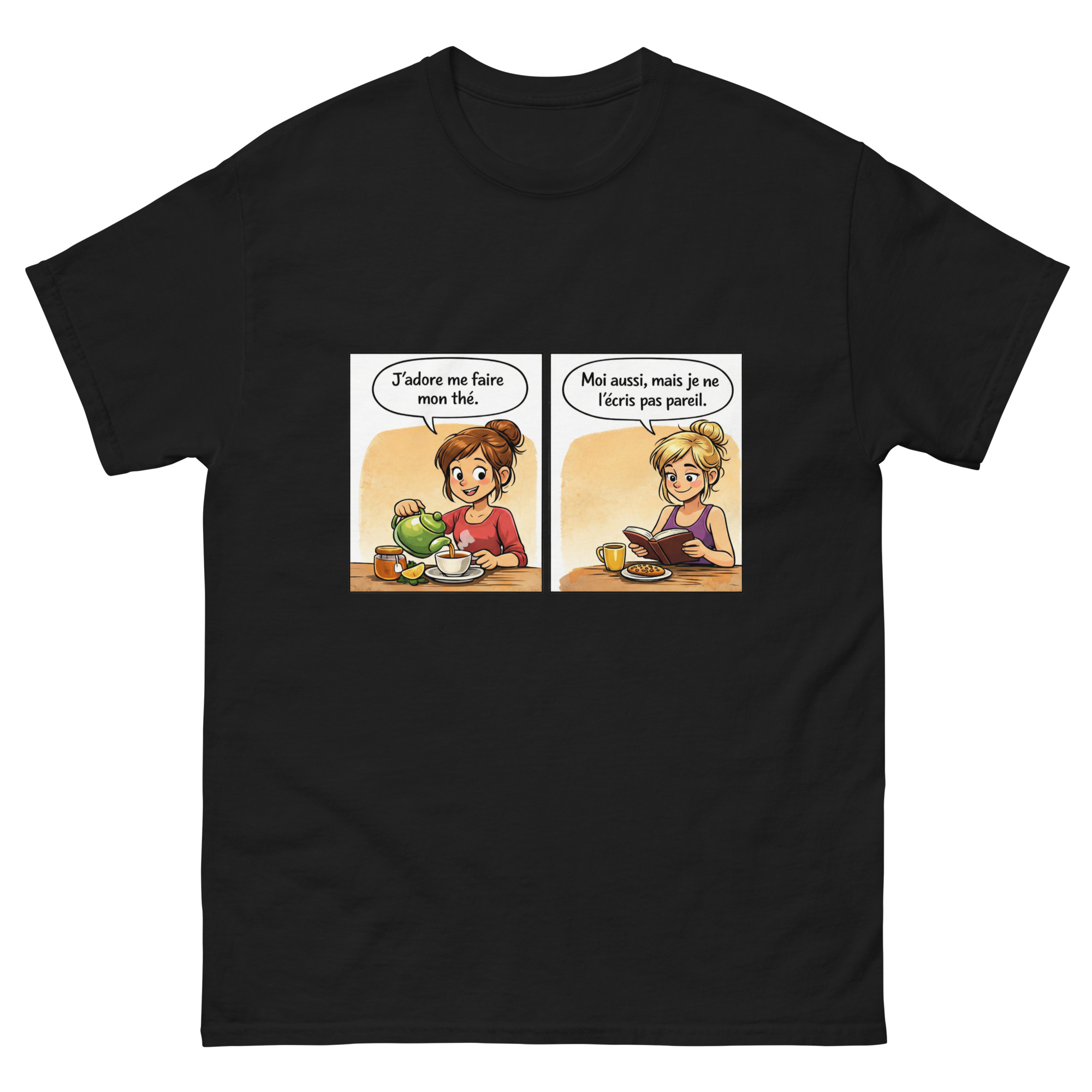 T-shirt Homme Drôle Me faire mon thé