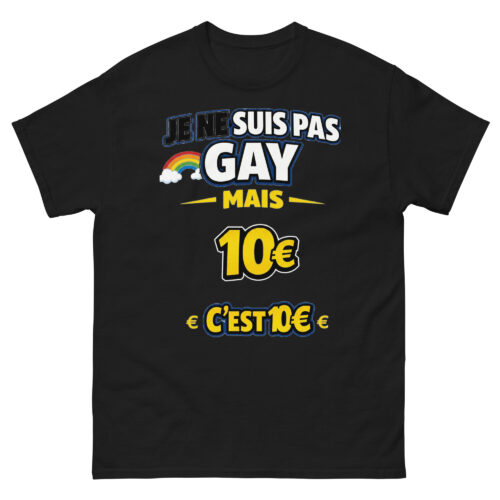 T-shirt Drôle Homme Gay – Image 1