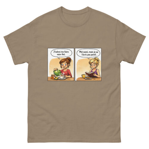 T-shirt Homme Drôle Me faire mon thé – Image 8