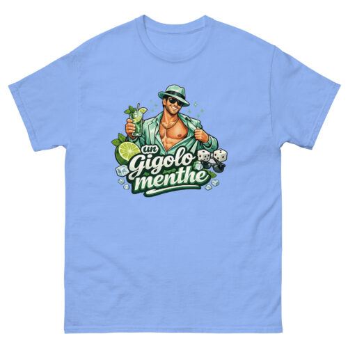 T-shirt Drôle Homme Gigolo Menthe – Image 10