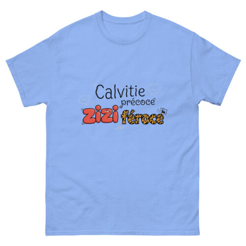 T-shirt Drôle Homme Calvitie précoce, Zizi féroce – Image 12