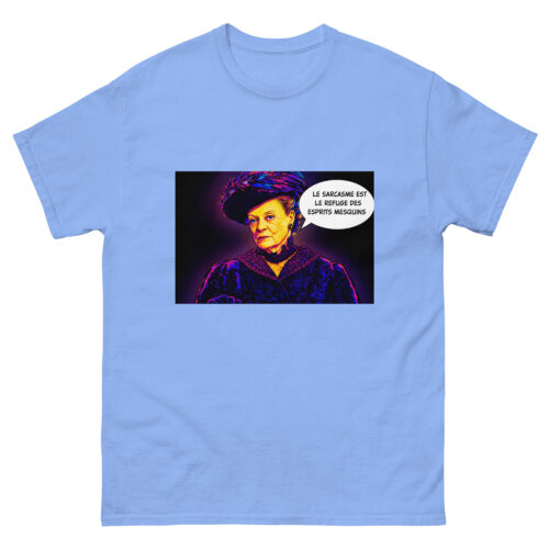 T-shirt Homme Drôle Le sarcasme est le refuge est esprits mesquins – Image 12