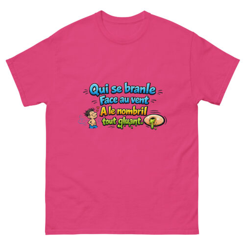 T-shirt drôle homme Nombril Gluant – Image 5