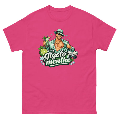 T-shirt Drôle Homme Gigolo Menthe – Image 6