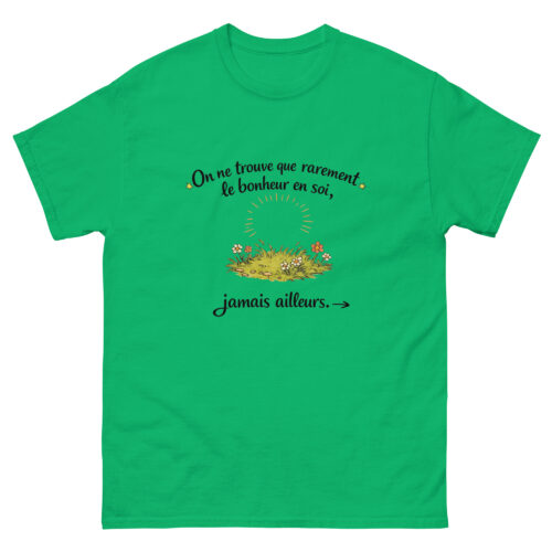 T-shirt Homme Sage On ne trouve que rarement le bonheur – Image 9