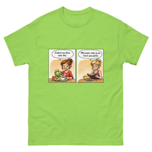 T-shirt Homme Drôle Me faire mon thé – Image 12