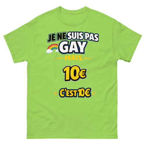 T-shirt Drôle Homme Gay – Image 12
