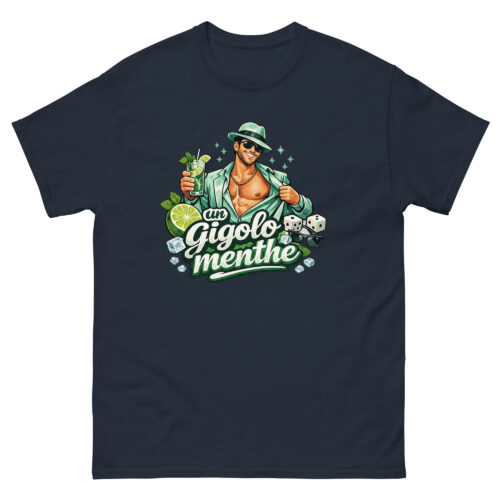 T-shirt Drôle Homme Gigolo Menthe – Image 2