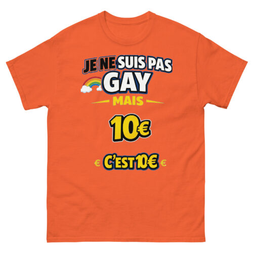 T-shirt Drôle Homme Gay – Image 7