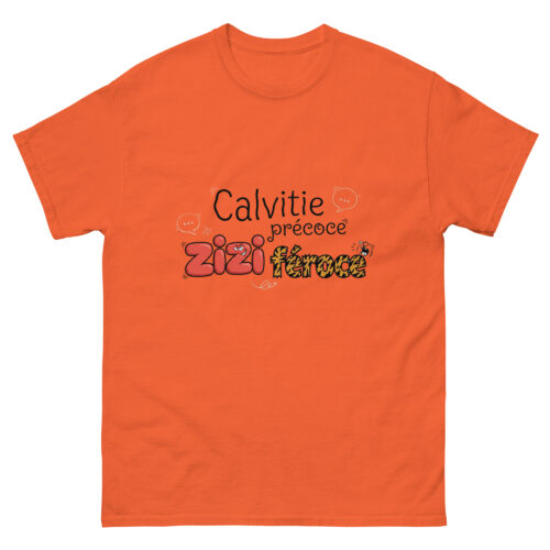 T-shirt Drôle Homme Calvitie précoce, Zizi féroce – Image 8