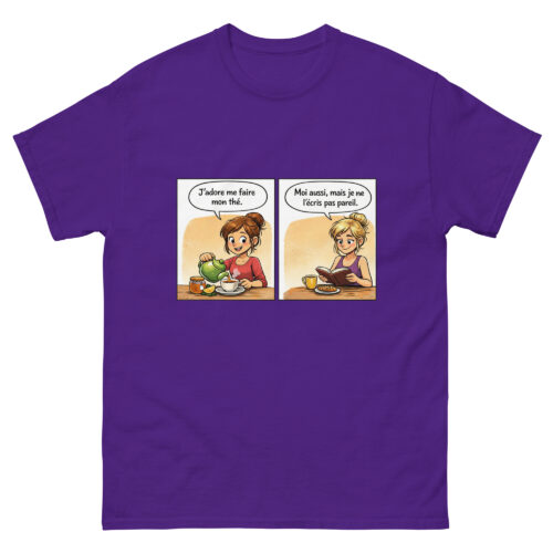 T-shirt Homme Drôle Me faire mon thé – Image 3
