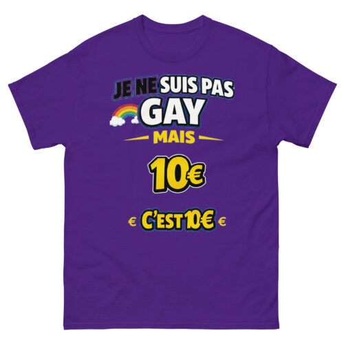 T-shirt Drôle Homme Gay – Image 3
