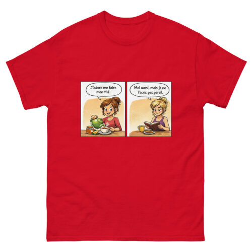 T-shirt Homme Drôle Me faire mon thé – Image 4