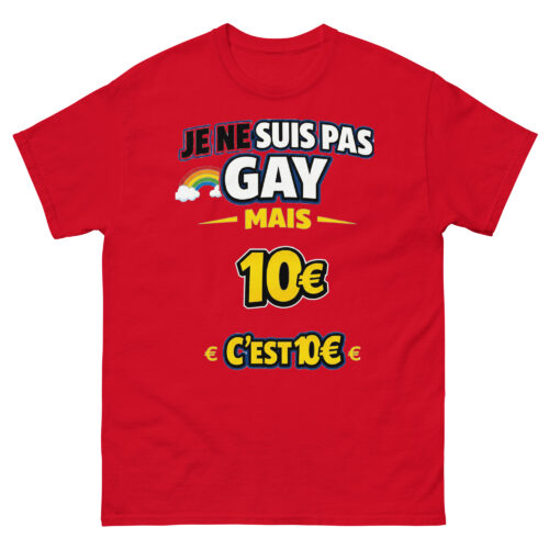 T-shirt Drôle Homme Gay – Image 4