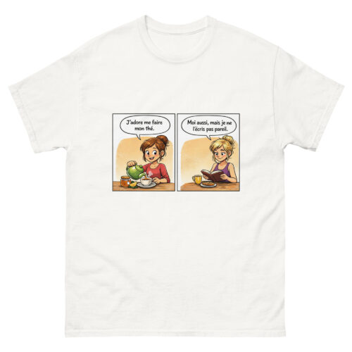 T-shirt Homme Drôle Me faire mon thé – Image 14