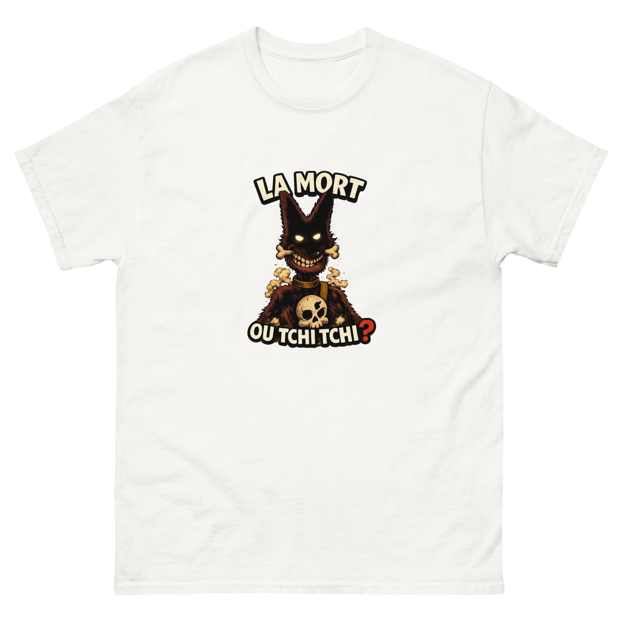 T-shirt Humour Homme La mort ou Tchi Tchi